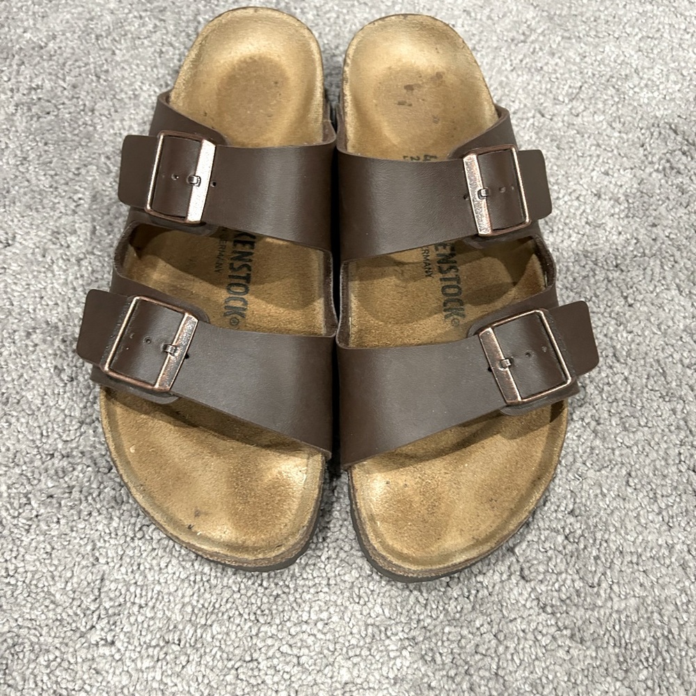 Arizona Birkenstocks dark brown size 41 EU